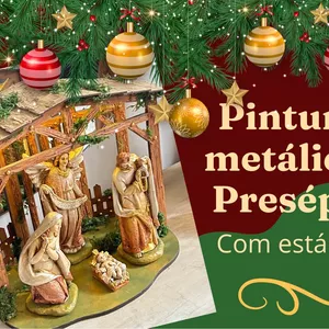 Imagem do curso Pintura Metálica - Presépio