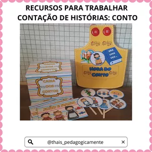 RECURSOS PARA CONTAÇÃO DE HISTÓRIAS - CONTO - THAIS FERNANDA DE PAU...