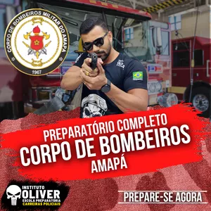 Imagem do curso 👩🏻‍🚒Preparatório Completo BOMBEIRO MILITAR do Amapá - CBM AP - Instituto Óliver