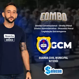 Curso COMBO | DIREITO CONSTITUCIONAL, DIREITO PENAL, LEGISLAÇÃO EXTRAVAGANTE (LEIS PENAIS), PROCESSO PENAL E DIREITO ADMINISTRATIVO | GUARDA CIVIL MUNICIPAL (GCM) NITERÓI