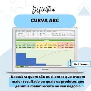 Imagem de capa para o Curso online Planilha de Excel – Curva ABC