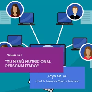 Imagen de portada para Curso online OTO.  Sesión 1 a 1:  TU MENÚ NUTRICIONAL PERSONALIZADO