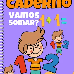 Imagem de capa para o Ebook CADERNO VAMOS SOMAR