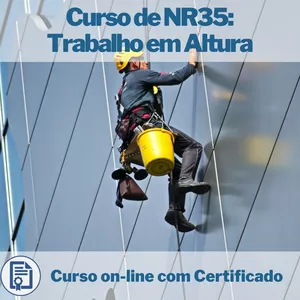 Imagem do curso Curso de NR35: Trabalho em Altura
