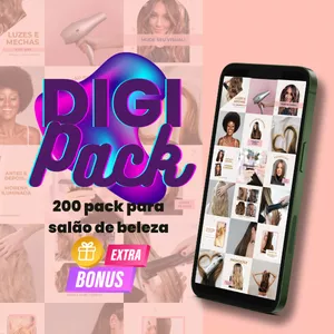 Imagem de capa para o Curso online Digipack Salão de beleza