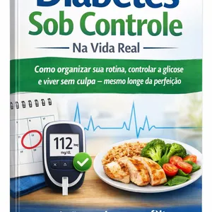 Imagem de capa para o Ebook Diabetes Sob Controle – Na Vida Real