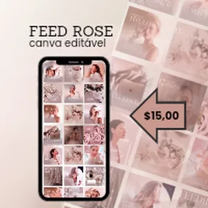 Imagem de capa para o Ebook Feed Rose gold 