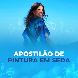 Imagem de capa para o Curso online xx Apostilão de Pintura em Seda xx