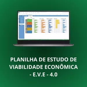 Imagem de capa para o Curso online Planilha De Estudo De Viabilidade Econômica - E.V.E - 4.0