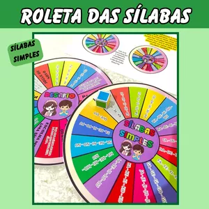 Imagem de capa para o Ebook Roleta das Sílabas