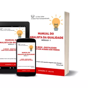 Imagem de capa para o Ebook MANUAL DO ANALISTA DA QUALIDADE
