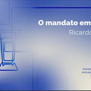 Imagem de capa para o Ebook O Mandato em Ação
