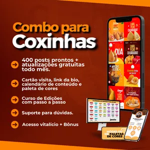 Imagem do curso Combo para Coxinhas