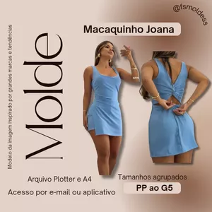 Imagem de capa para o Ebook Molde macaquinho Joana 