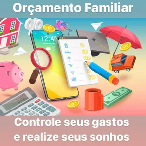 Imagem de capa para o Ebook Planilha Controle Financeiro Familiar 