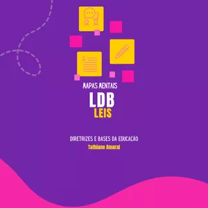 Imagem de capa para o Ebook LDB 9394 /1996 - ESQUEMAS DE ESTUDO FÁCIL