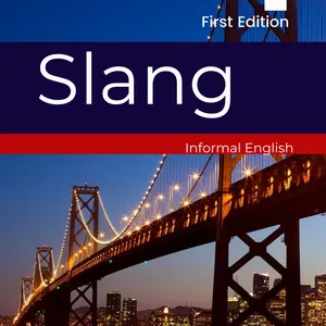 Imagem de capa para o Ebook Gírias e Inglês informal - conteúdo todo em inglês