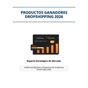 Imagen de portada para Ebook PRODUCTOS GANADORES DROPSHIPPING 2026 - ESTUDIO DE ECOMMERCE