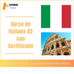 Imagen de portada para Curso online Curso de Italiano A2 con Certificado
