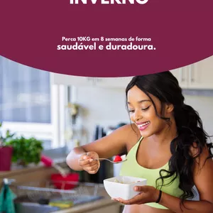 Imagem de capa para o Ebook Plano para emagrecimento no inverno