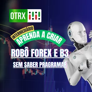 Imagem de capa para o Curso online Desenvolvimento de Robôs para Metatrader - Forex e B3 - SEM SABER PROGRAMAR (INTERMEDIÁRIO)