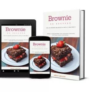 Imagem principal do produto e-book Brownie do Sucesso 