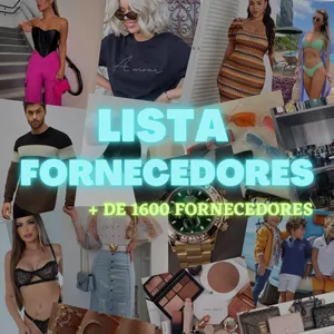 Imagem de capa para o Ebook Lista Fornecedores 