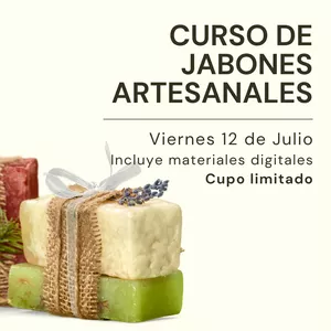 Imagen de portada para Curso online Curso online de Jabones artesanales