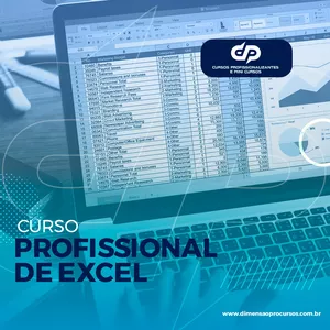 Imagem de capa para o Curso online Curso Profissional de Excel
