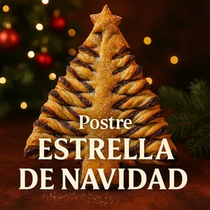Imagen de portada para Ebook Postre Estrella de Navidad