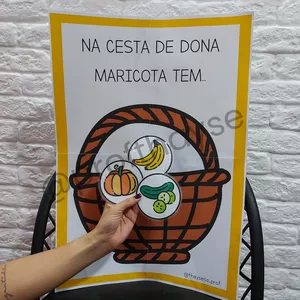 Imagem de capa para o Ebook A Cesta de Dona Maricota (alimentação)