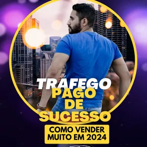 Imagem de capa para o Ebook Tráfego Pago de Sucesso