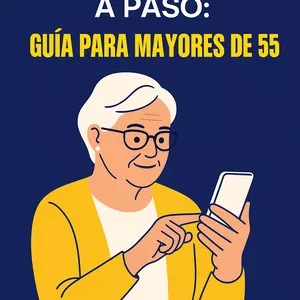Imagen de portada para Ebook Tu móvil paso a paso: Guía para mayores de 55