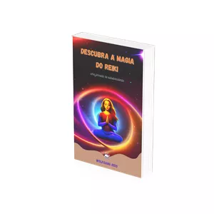 Imagem de capa para o Ebook Descubra a Magia do Reiki: uma jornada de autodescoberta