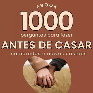 Imagem de capa para o Ebook 1000 perguntas para fazer antes de casar