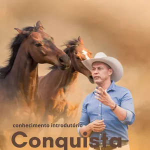 Imagem de capa para o Curso online Conquista com Cavalos: Primeiros Passos na Constelação e Sensopercepção