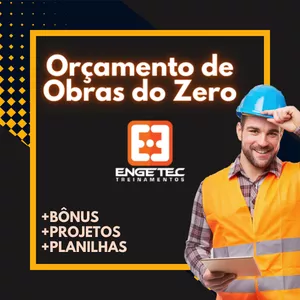 Imagem de capa para o Curso online Orçamento de Obras do ZERO + Bônus