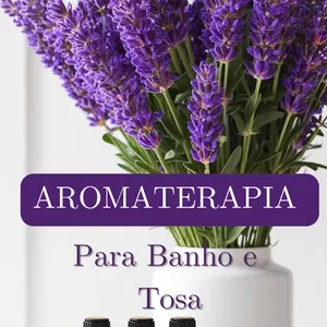 Imagem de capa para o Ebook Aromaterapia para banho e Tosa