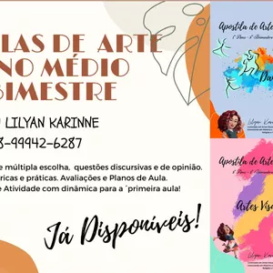 Imagem de capa para o Ebook APOSTILA DE ARTE ENSINO MÉDIO - MG - 3º BIMESTRE 2023 - DANÇA E ARTES VISUAIS (HISTÓRIA DA ARTE)