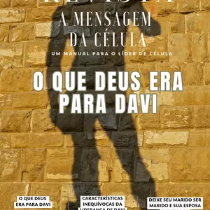 Imagem de capa para o Ebook CADERNO DE CÉLULA -  O que Deus era para Davi?