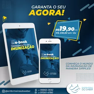 Imagem de capa para o Ebook E-book Treinamento em Imunização 