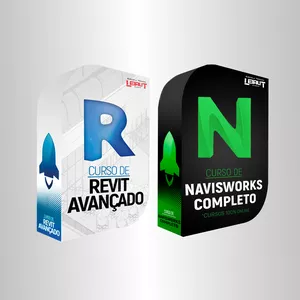 Imagem principal do produto Combo de cursos: Revit avançado + Navisworks Avançado