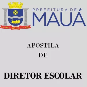 Imagem de capa para o Ebook Apostila DIRETOR ESCOLAR Prefeitura de Mauá 2026