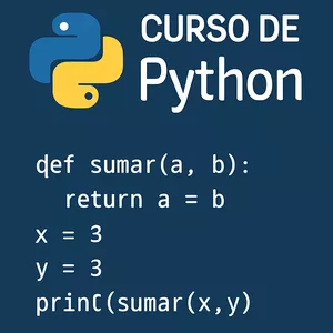 Imagen de portada para Curso online Ejercicios de python