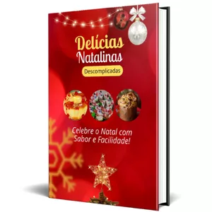 Imagem de capa para o Ebook Delicias Natalinas Descomplicadas