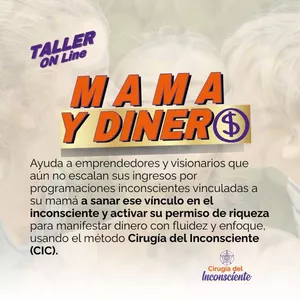 Imagen de portada para Curso online Taller MAMÁ  Y DINERO 