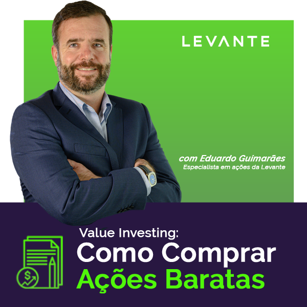 Imagem de Value Investing: Como Encontrar Ações Baratas criado por Levante Ideias de Investimentos na hotmart