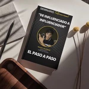 Imagen de portada para Curso online Ebook PASO A PASO - De influenciado a INFLUENCIADOR