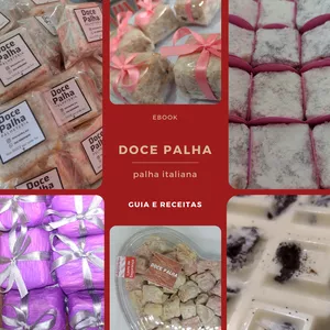 Imagem de capa para o Ebook PALHAS ITALIANAS DOCE PALHA - Guia de venda e produção