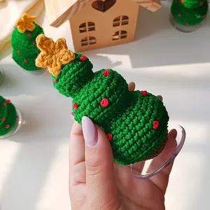 Imagem de capa para o Ebook Receita em Pdf - Pinheirinho de Natal 10cm